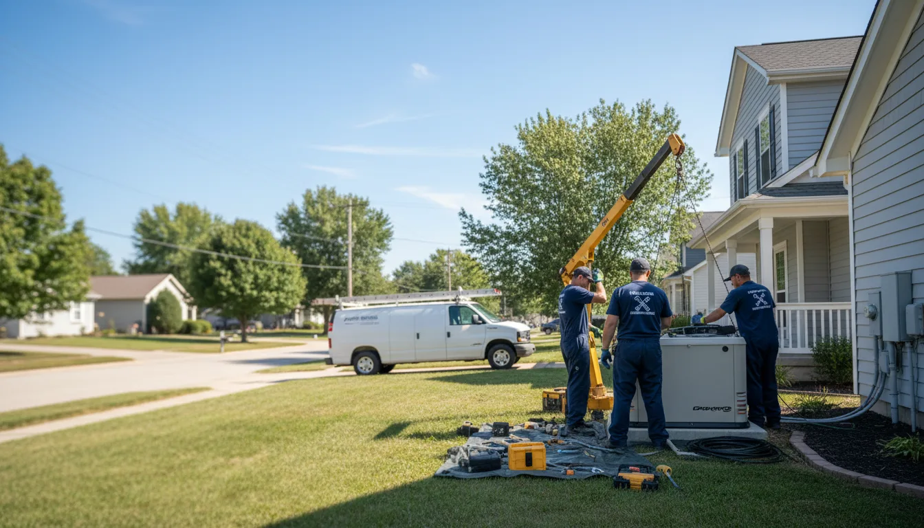 Generator Installation in Saint Charles, IL near me